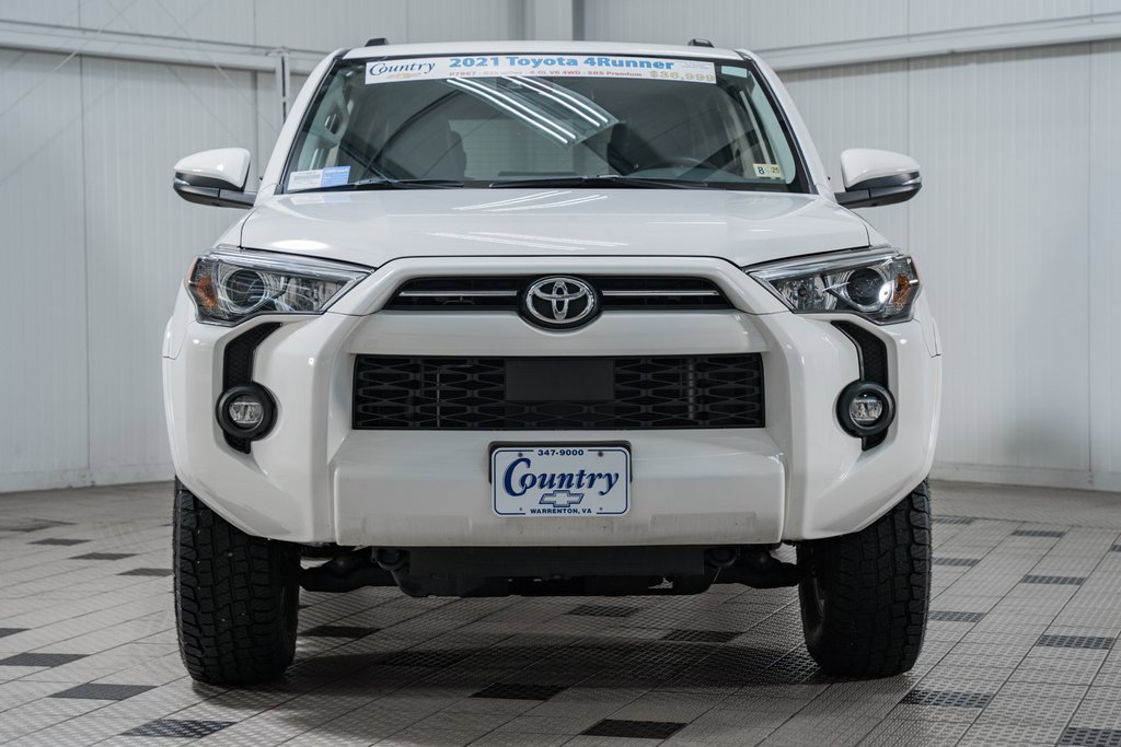 Used 2021 Toyota 4Runner SR5 Premium with VIN JTENU5JR5M5872411 for sale in Warrenton, VA