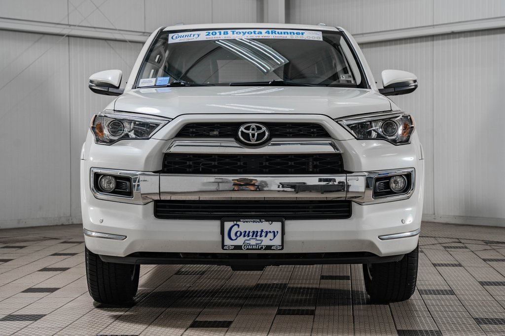 Used 2018 Toyota 4Runner Limited with VIN JTEBU5JR0J5578798 for sale in Warrenton, VA
