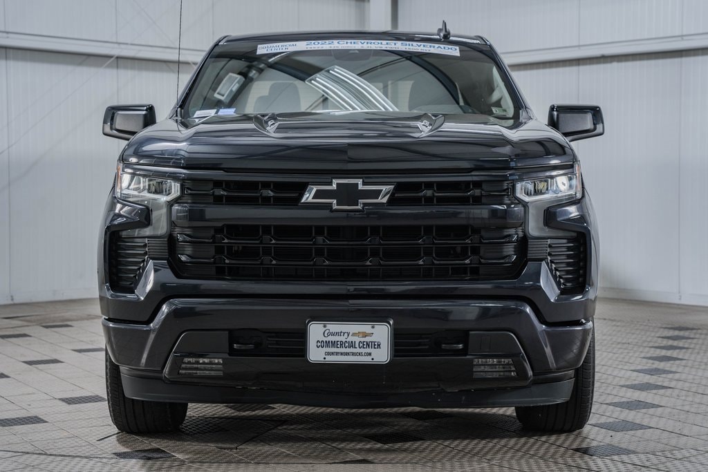 Used 2022 Chevrolet Silverado 1500 RST with VIN 1GCUDEELXNZ519209 for sale in Warrenton, VA