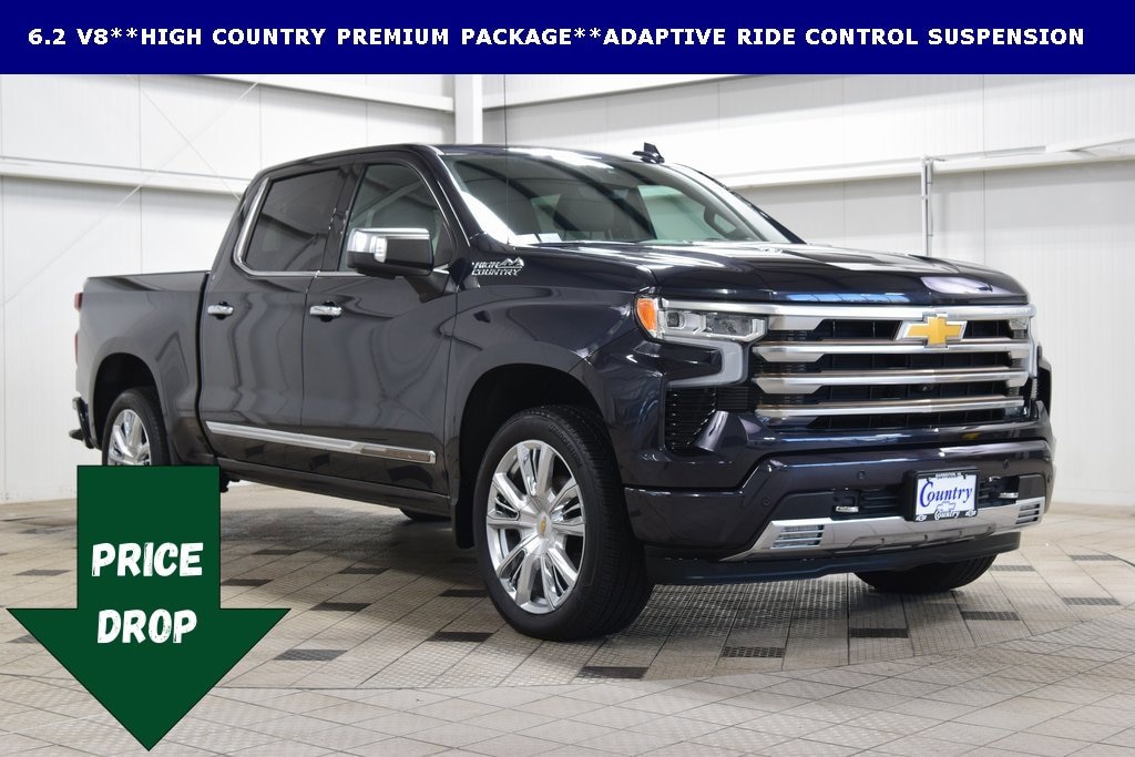 Used 2022 Chevrolet Silverado 1500 High Country Truck Crew Cab