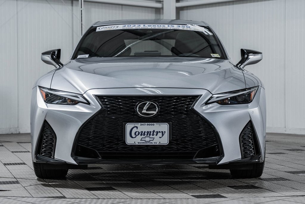 Used 2022 Lexus IS 350 F SPORT with VIN JTHGZ1E27N5024048 for sale in Warrenton, VA