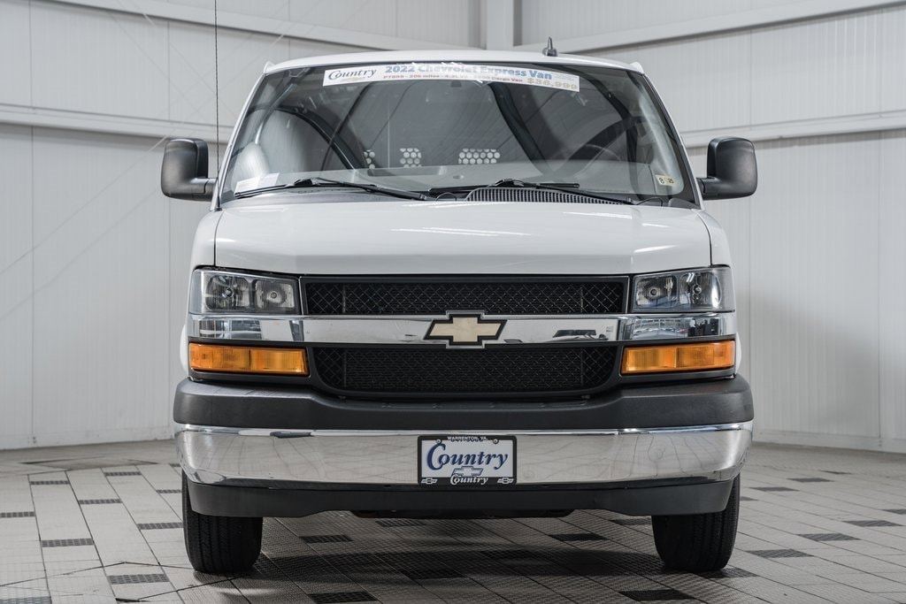 Used 2022 Chevrolet Express Cargo Work Van with VIN 1GCWGAFPXN1252291 for sale in Warrenton, VA