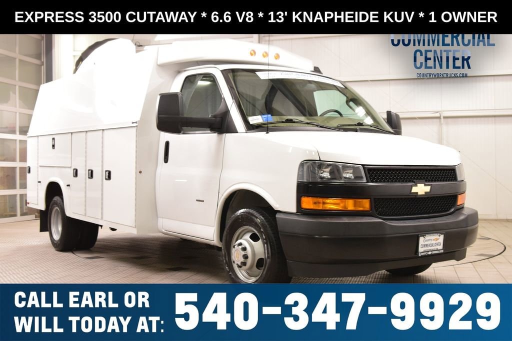 Used 2023 Chevrolet Express Cutaway 3500 1WT Truck