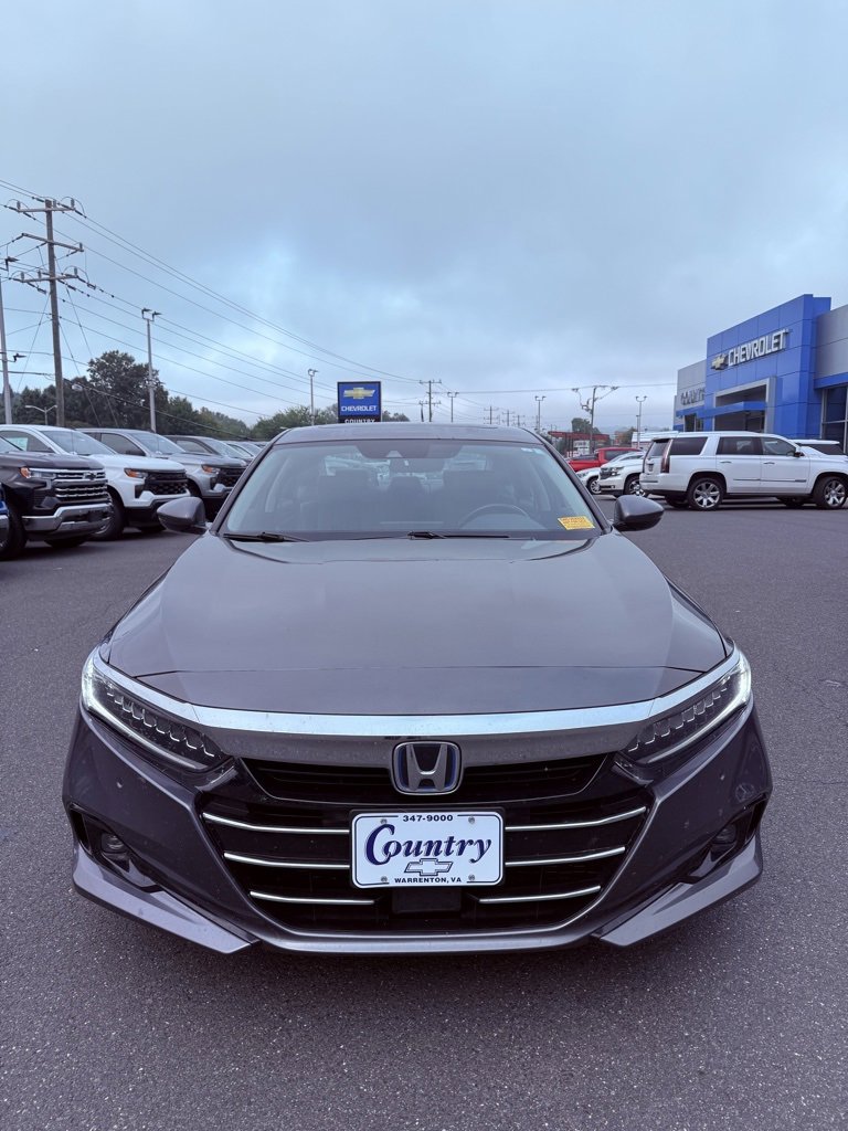 Used 2022 Honda Accord Hybrid EX-L with VIN 1HGCV3F57NA039383 for sale in Northfield, Minnesota
