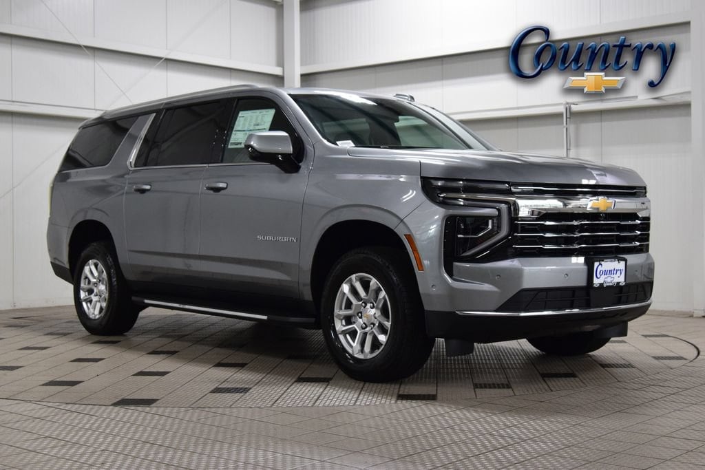 Sterling Gray Metallic 2026 Chevrolet Suburban SUV / Crossover Four-Wheel Drive Automatic
