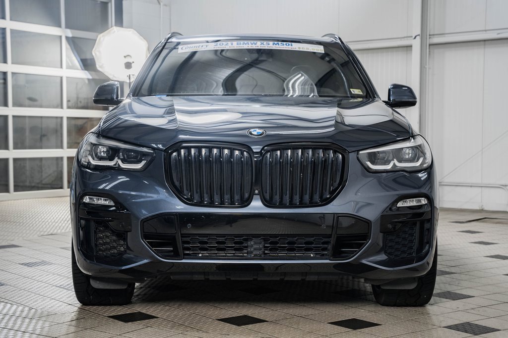 Used 2021 BMW X5 M50i with VIN 5UXJU4C07M9F19786 for sale in Warrenton, VA