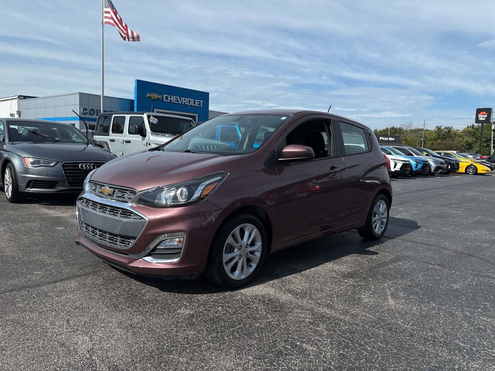 Used 2019 Chevrolet Spark 1LT with VIN KL8CD6SA8KC731070 for sale in North Vernon, IN