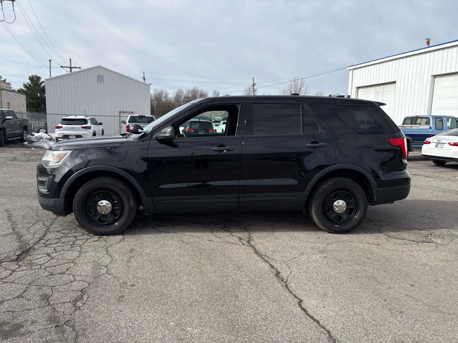 Used 2016 Ford Explorer Utility Police Interceptor with VIN 1FM5K8AR8GGC62096 for sale in North Vernon, IN