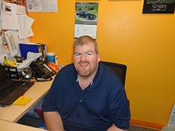 Staff member Brad Bennett from ID_16434f91c5e7