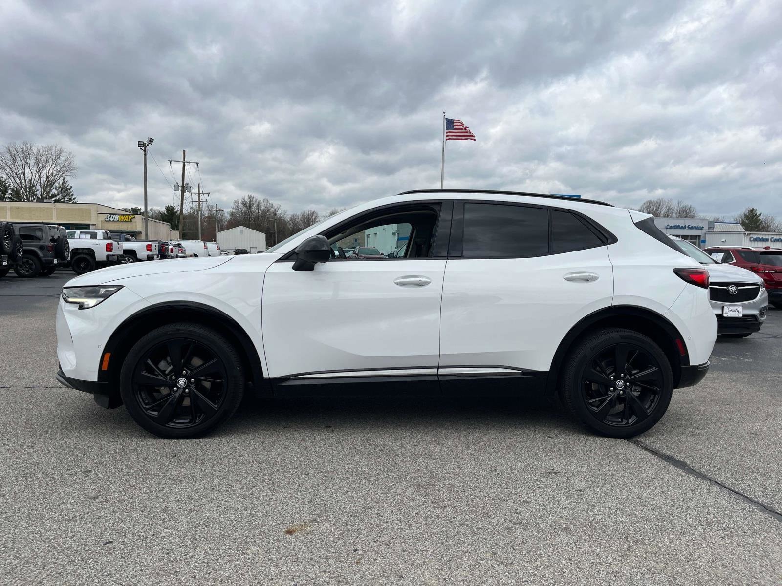 Used 2022 Buick Envision Essence with VIN LRBFZPR41ND027141 for sale in North Vernon, IN