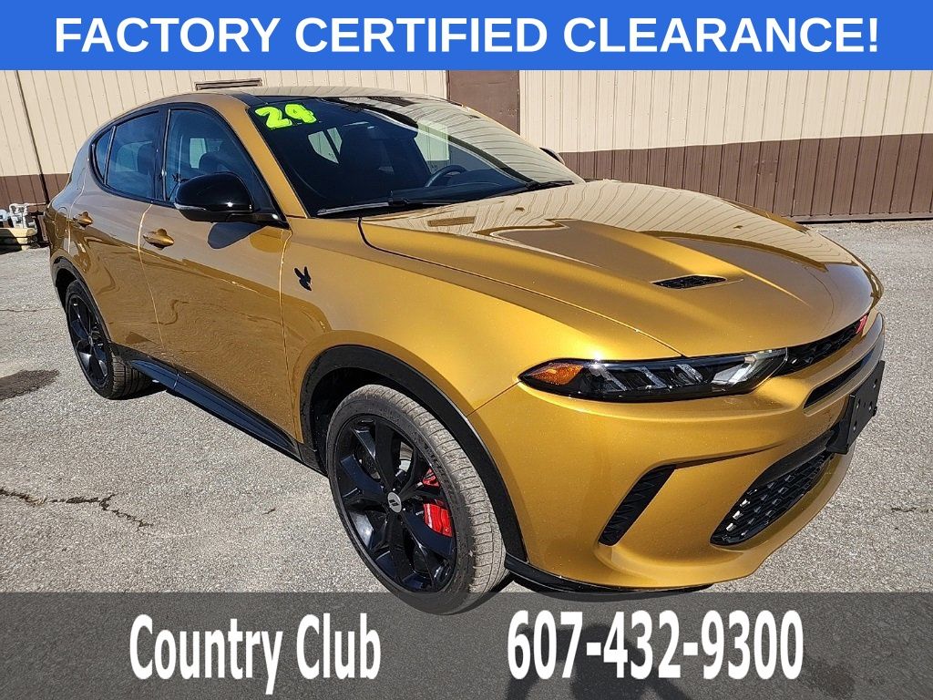 Certified 2024 Dodge Hornet R/T Plus with VIN ZACPDFDW0R3A25015 for sale in Oneonta, NY
