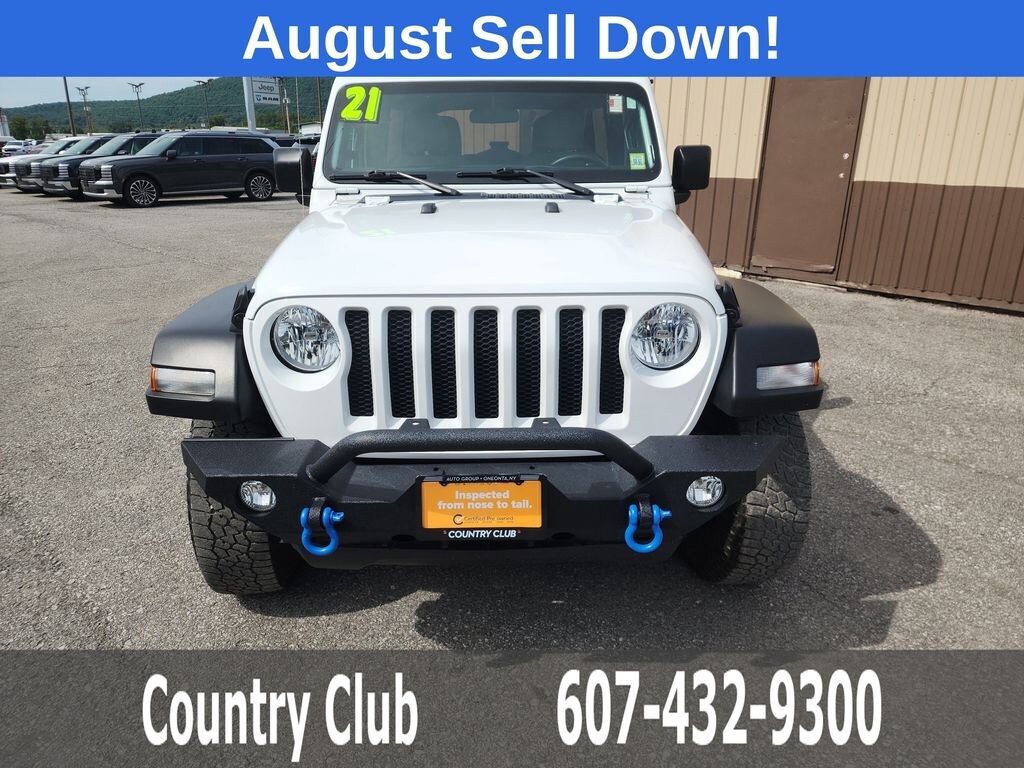 Used 2021 Jeep Wrangler Unlimited Sport SUV