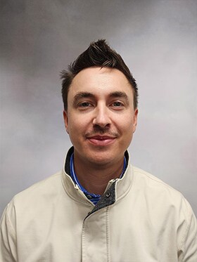 Staff member Gavin Harris from ID_985b5e