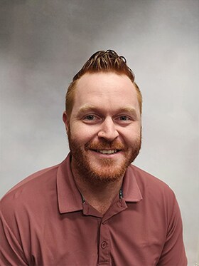 Staff member Garrett Reynolds from ID_a12fba