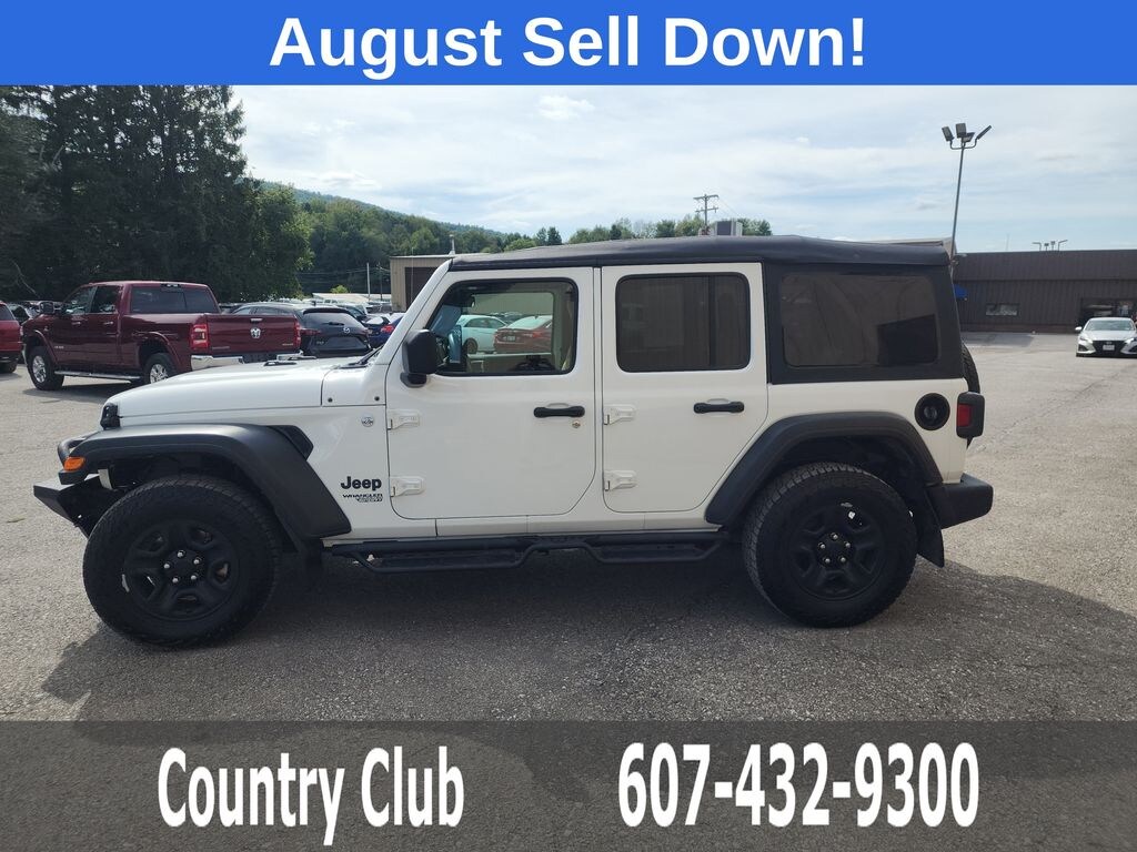Used 2021 Jeep Wrangler Unlimited Sport SUV