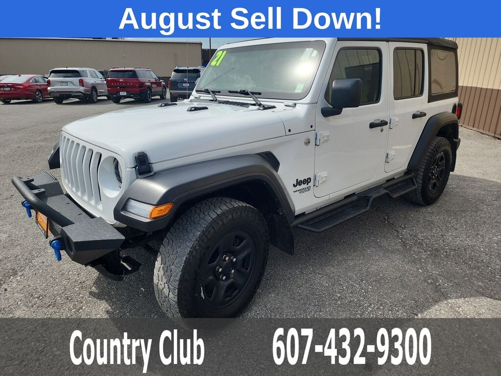 Used 2021 Jeep Wrangler Unlimited Sport SUV