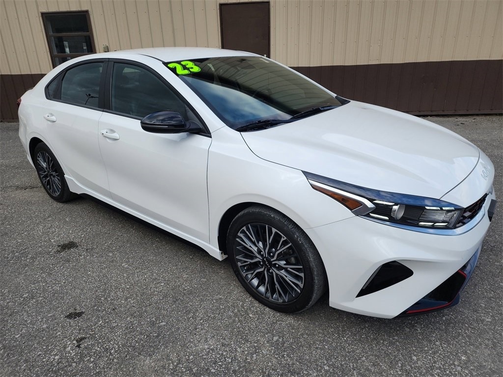 Used 2023 Kia Forte GT-Line with VIN 3KPF54AD4PE673427 for sale in Oneonta, NY