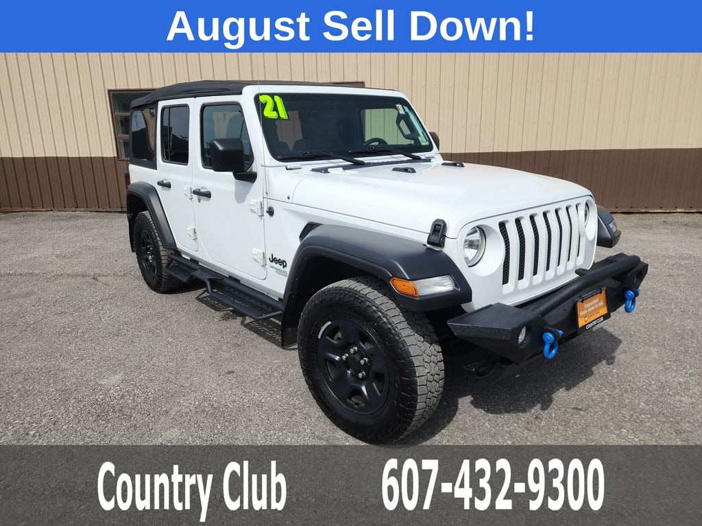 Used 2021 Jeep Wrangler Unlimited Sport SUV