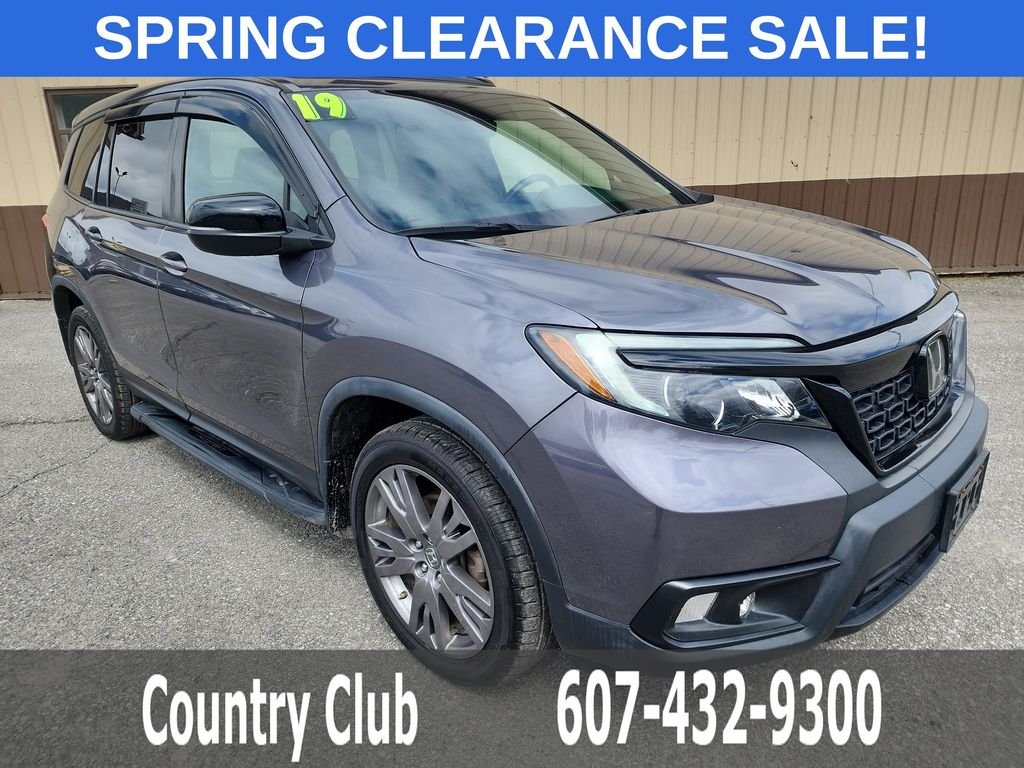 Used 2019 Honda Passport EX-L with VIN 5FNYF8H58KB013826 for sale in Oneonta, NY