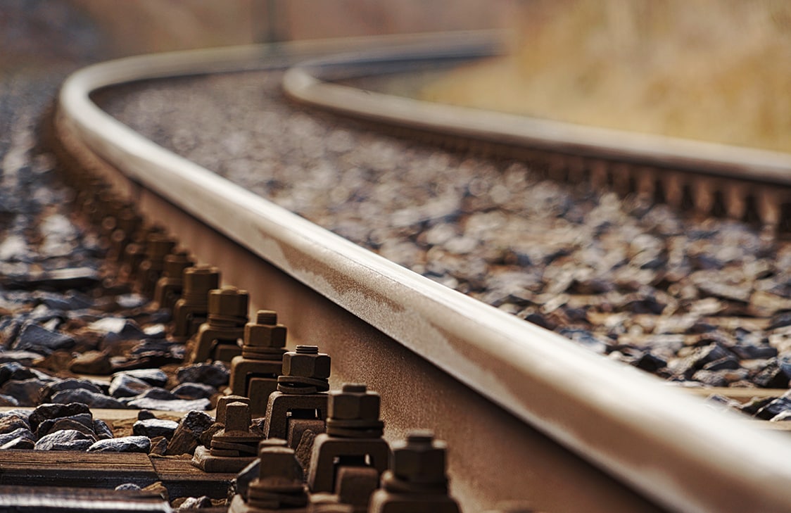 Country Nissan Dealership near Hadley, MA | Close up of a train railroad