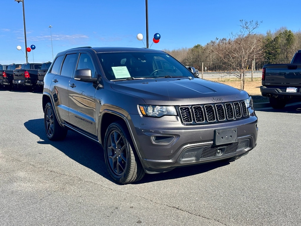 Used 2021 Jeep Grand Cherokee 80th Anniversary Sport Utility