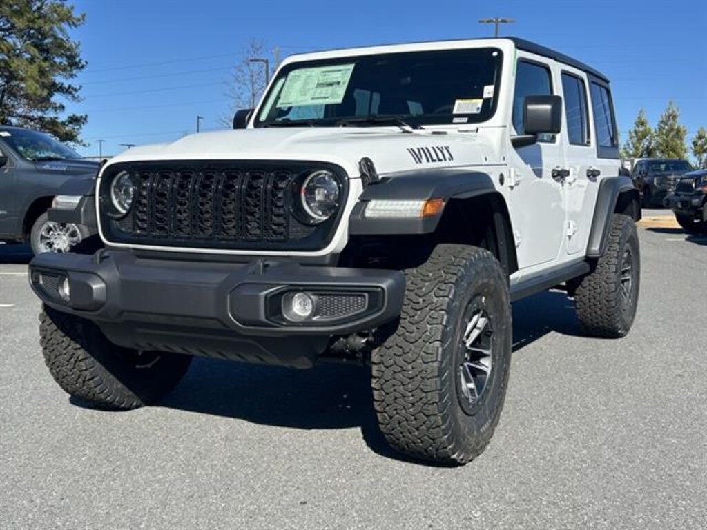 New 2026 Jeep Wrangler 4-DOOR WILLYS Sport Utility