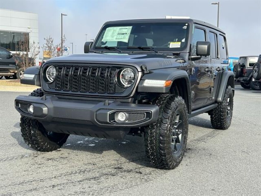 New 2026 Jeep Wrangler 4-DOOR WILLYS Sport Utility