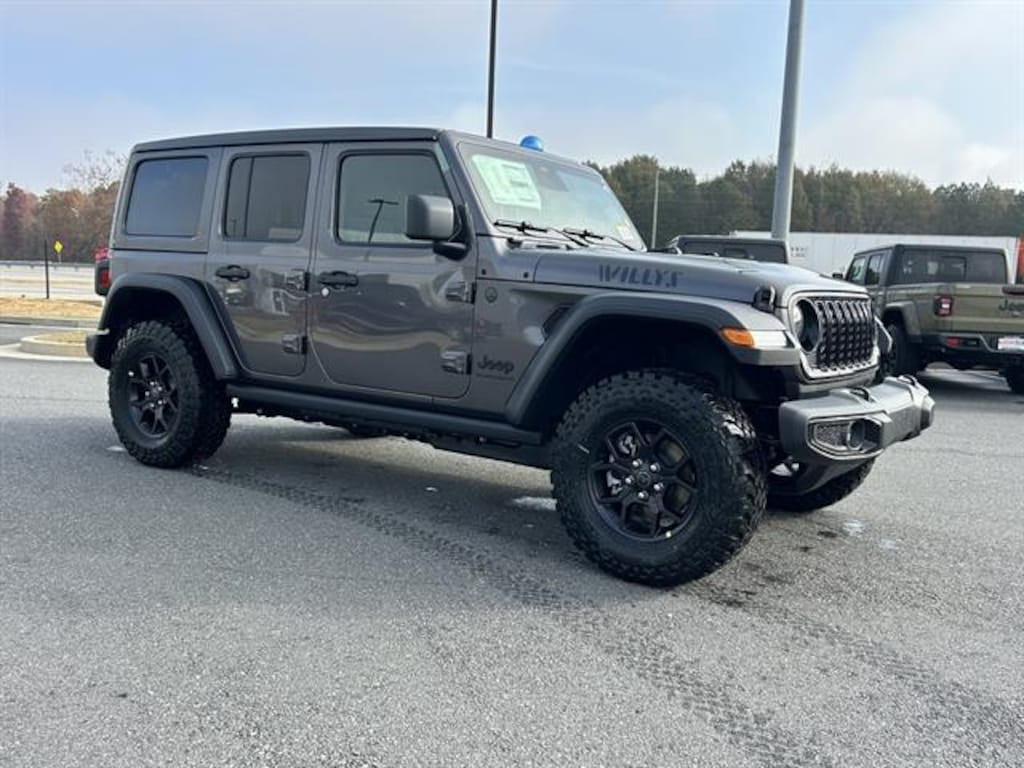 New 2026 Jeep Wrangler 4-DOOR WILLYS Sport Utility