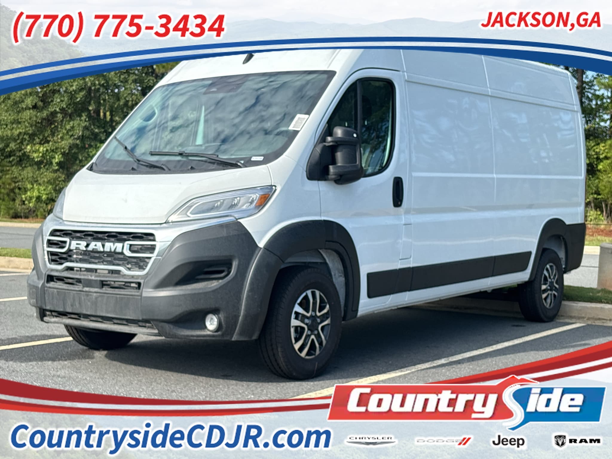 2026 RAM ProMaster Cargo Van SLT