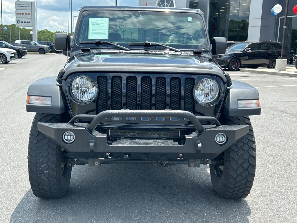 Used 2020 Jeep Wrangler Willys Sport with VIN 1C4GJXAG1LW245066 for sale in Jackson, GA