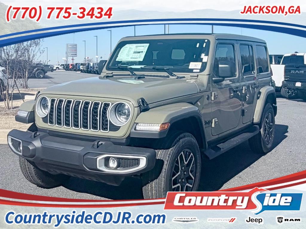 New 2026 Jeep Wrangler 4-DOOR SAHARA Sport Utility