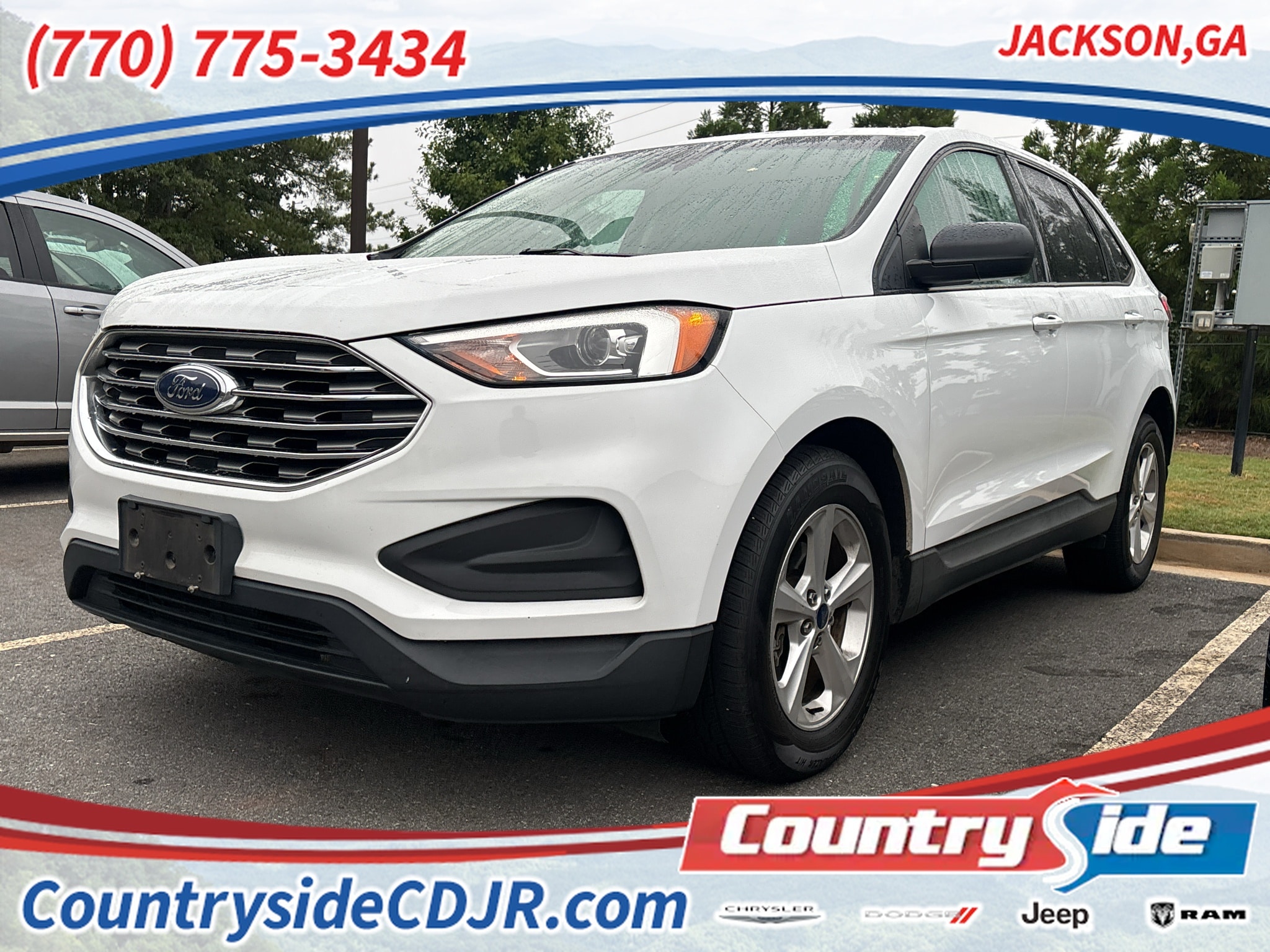 Used 2019 Ford Edge SE with VIN 2FMPK3G91KBB14102 for sale in Jackson, GA