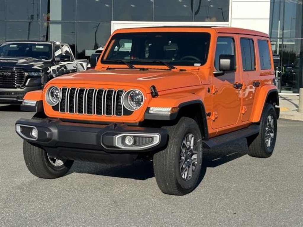 New 2025 Jeep Wrangler 4-DOOR SAHARA Sport Utility