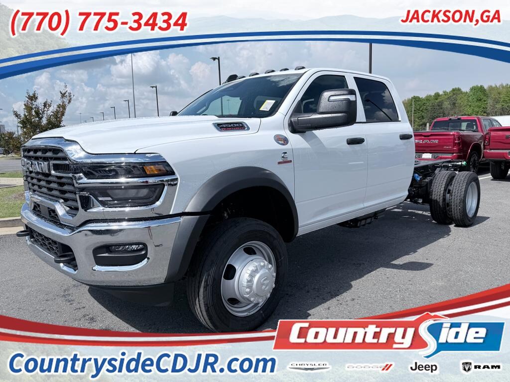 New 2026 Ram 4500 Chassis Cab TRADESMAN CREW 4X4 60' CA Pickup