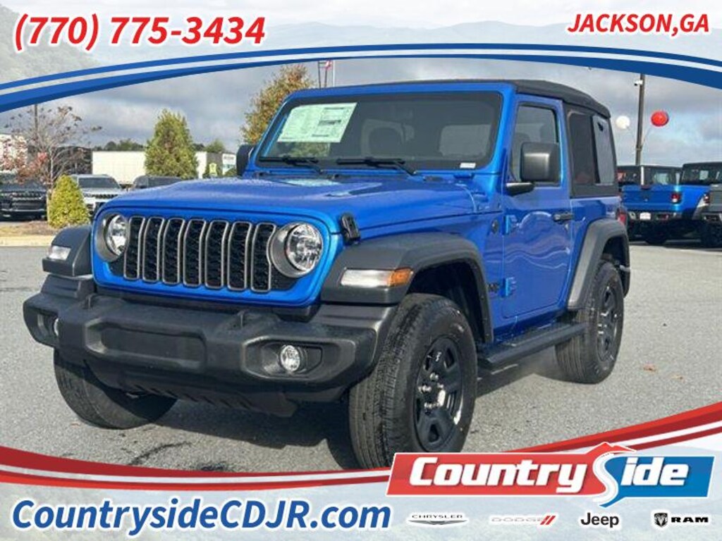 New 2026 Jeep Wrangler 2-DOOR SPORT Sport Utility