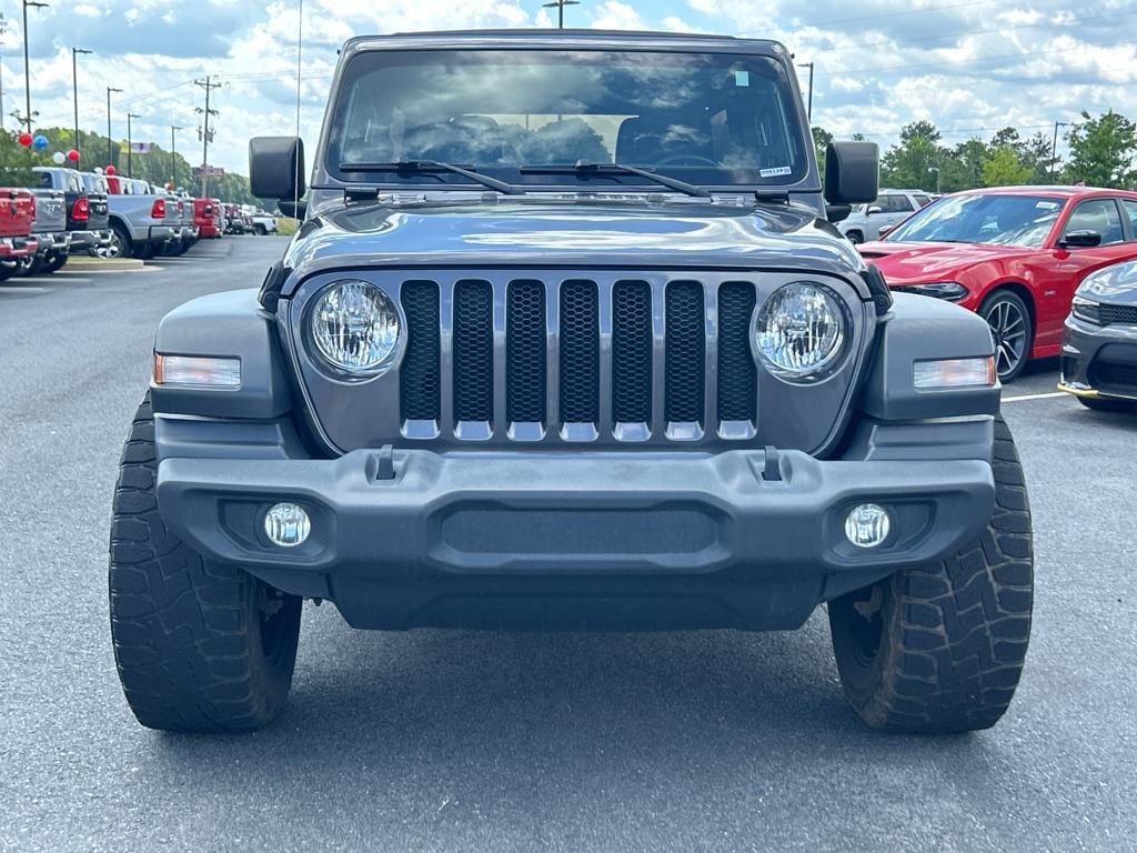Used 2020 Jeep Wrangler Unlimited Freedom with VIN 1C4HJXDG0LW206520 for sale in Jackson, GA