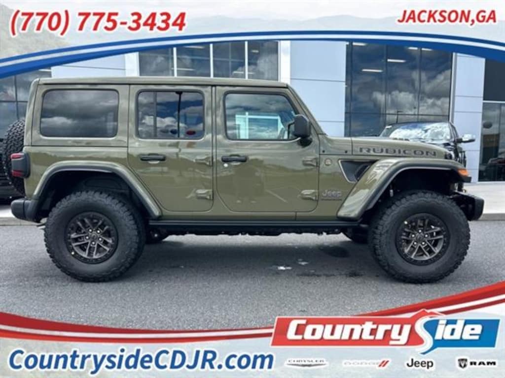 New 2025 Jeep Wrangler 4-DOOR RUBICON 392 Sport Utility