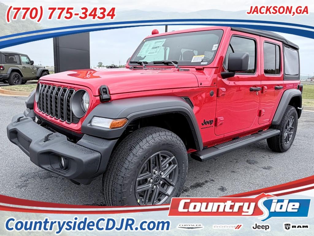 New 2026 Jeep Wrangler 4-DOOR SPORT Sport Utility