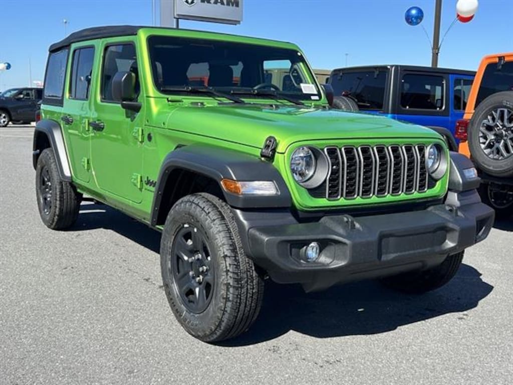 New 2026 Jeep Wrangler 4-DOOR SPORT Sport Utility