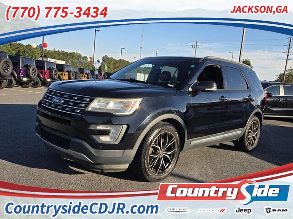 Used 2016 Ford Explorer XLT with VIN 1FM5K7D82GGB61004 for sale in Jackson, GA