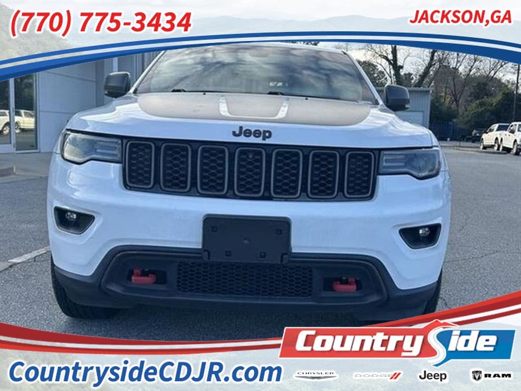 Used 2017 Jeep Grand Cherokee Trailhawk with VIN 1C4RJFLG3HC932719 for sale in Jackson, GA