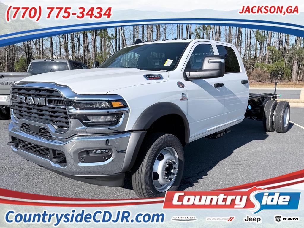New 2026 Ram 5500 Chassis Cab TRADESMAN CREW 4X4 84' CA Pickup