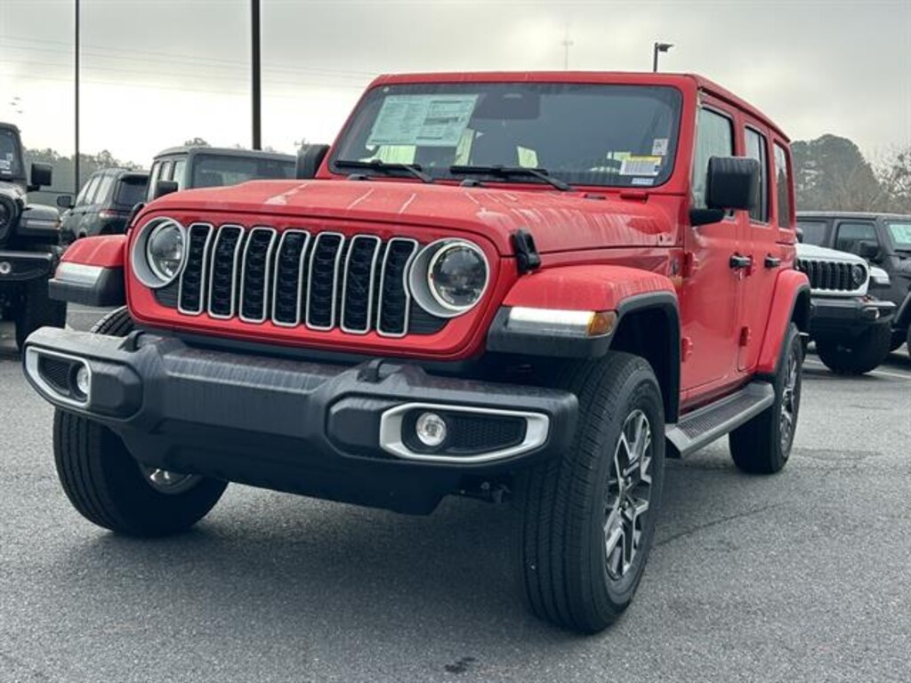 New 2026 Jeep Wrangler 4-DOOR SAHARA Sport Utility