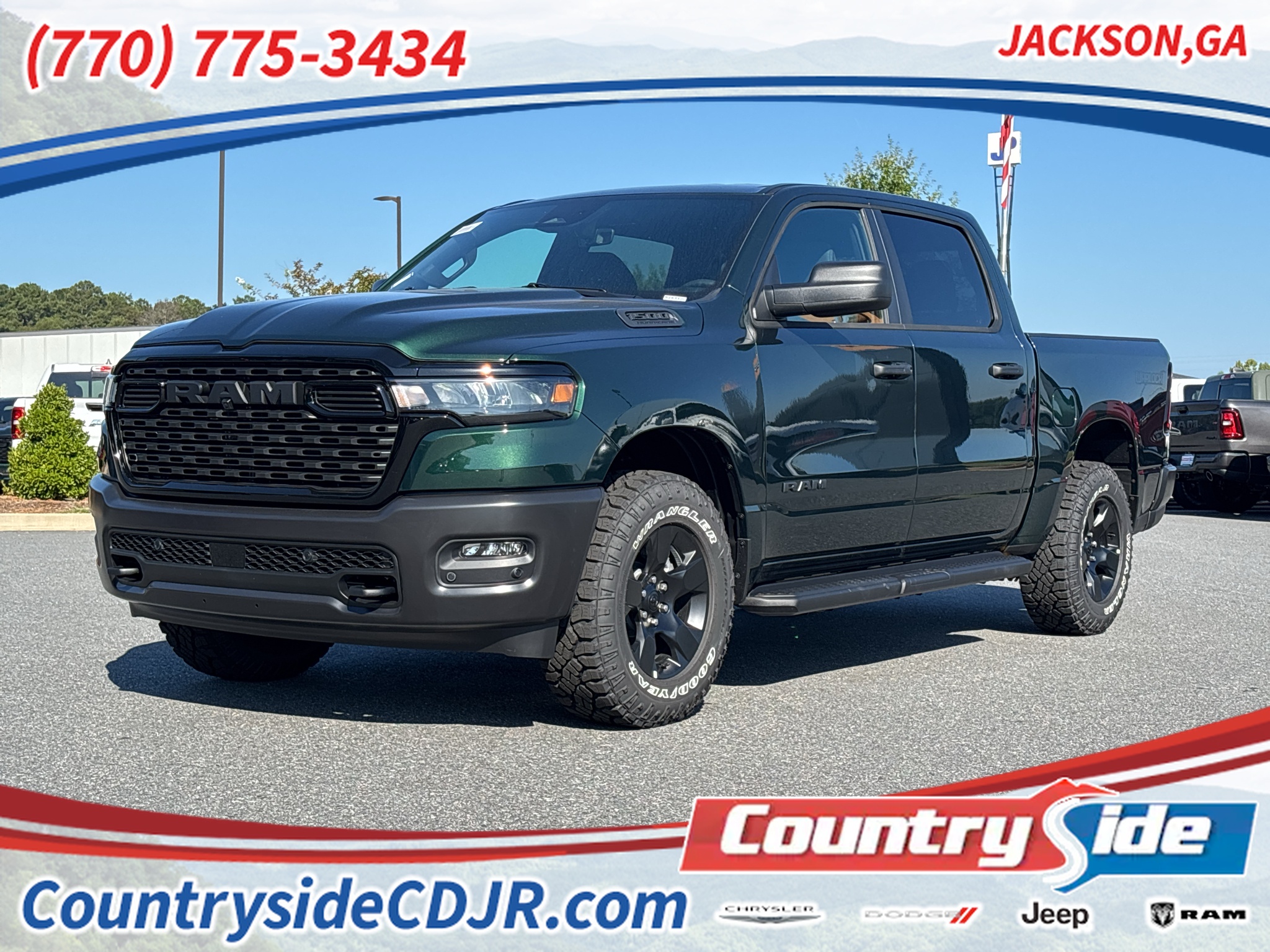 2027 Ram 1500 WARLOCK CREW CAB 4X4 5'7 BOX Pickup