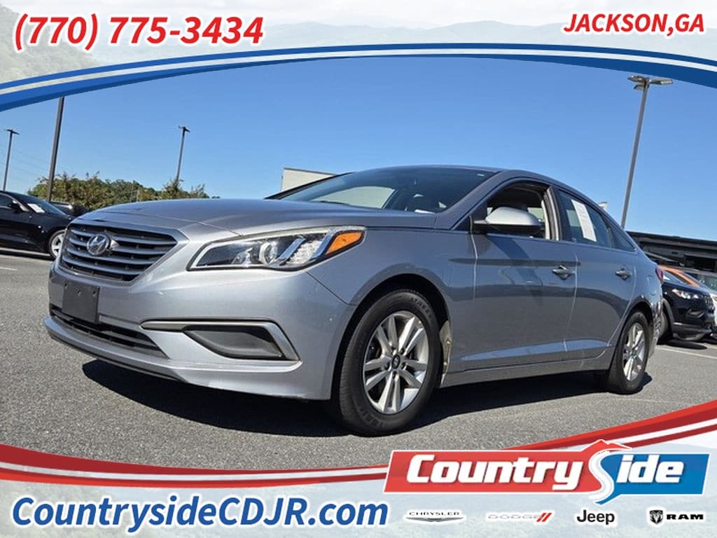 Used 2016 Hyundai Sonata SE with VIN 5NPE24AF5GH362560 for sale in Jackson, GA