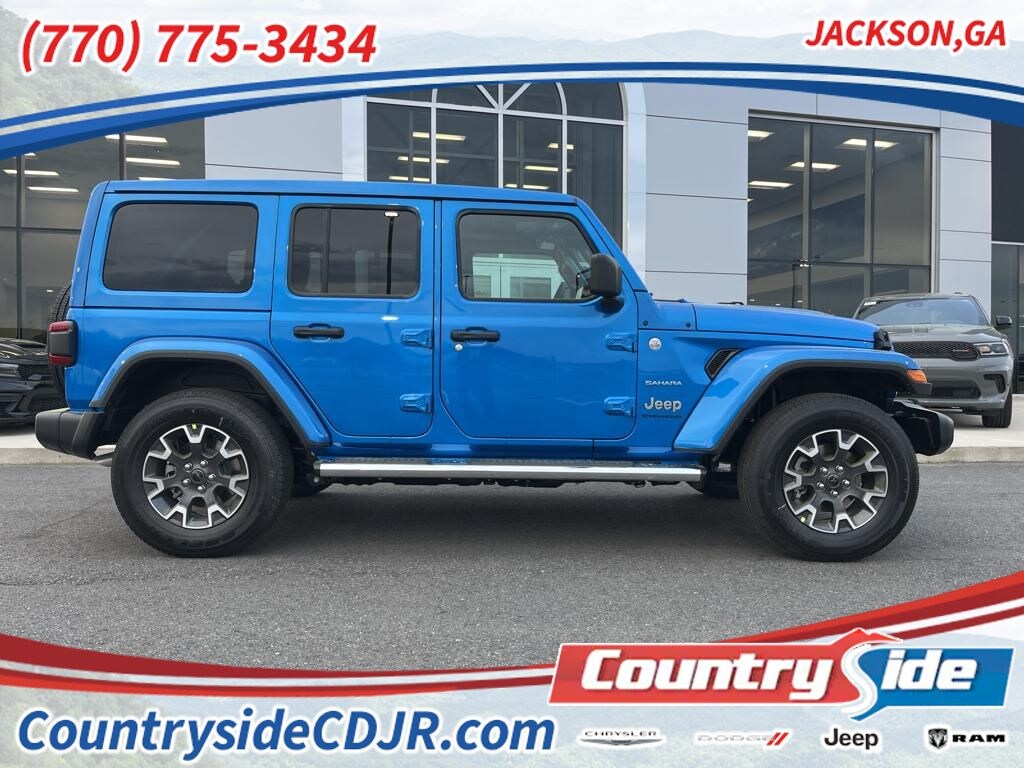 New 2024 Jeep Wrangler 4DOOR SAHARA For Sale Jackson GA