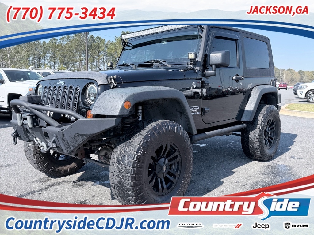 Used 2013 Jeep Wrangler Sport with VIN 1C4AJWAG5DL590054 for sale in Jackson, GA