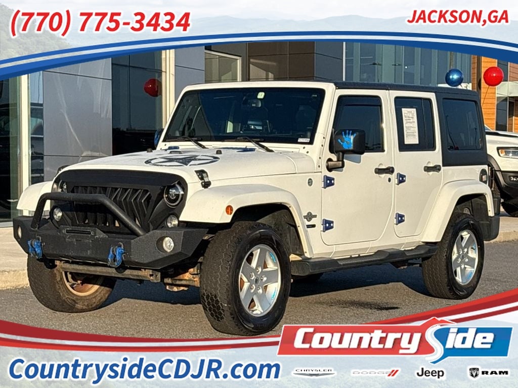 Used 2014 Jeep Wrangler Unlimited Sport with VIN 1C4BJWDG9EL160738 for sale in Jackson, GA