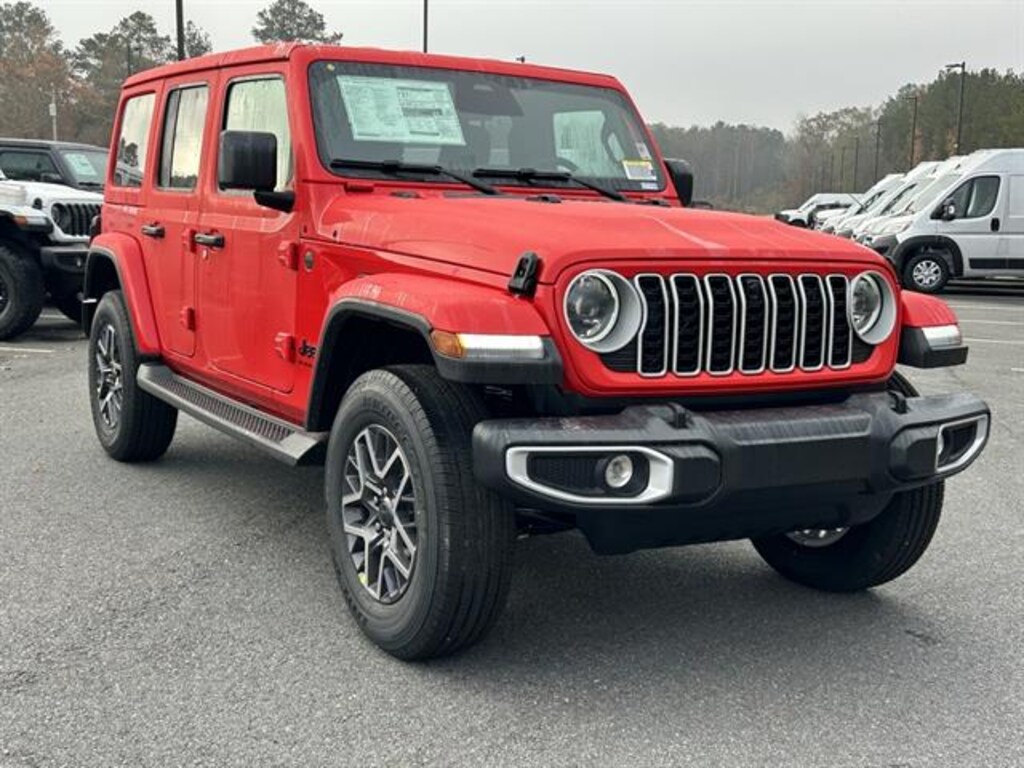 New 2026 Jeep Wrangler 4-DOOR SAHARA Sport Utility