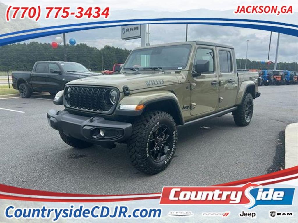 New 2025 Jeep Gladiator WILLYS 4X4 Pickup